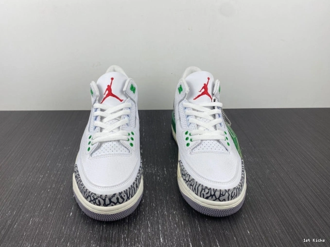 537 (W) EasyMatch Retro Lucky CK9246- 3 Green Jordan 0103